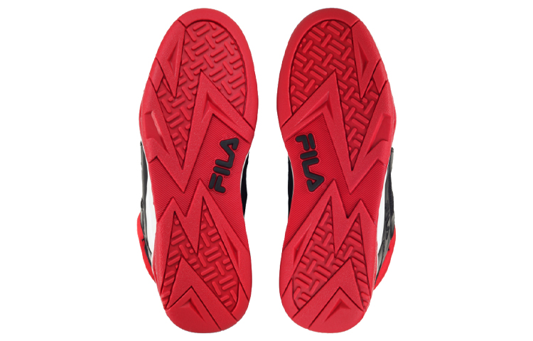 Shop FILA ケージ ヴィンテージ 黒/赤 FS1HTB3172X_BRD