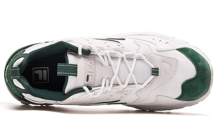 Shop FILA Caliper Low-Cut Retro-Schuhe Grau/Grün F52M931112FGR