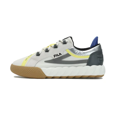 FILA Campos White Grey 'Anti-Slip Shock Absorption Low Top'