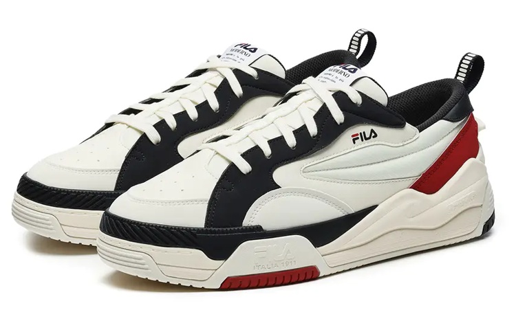 FILA Canestro Sneakers 'White Black Red' 圖 2