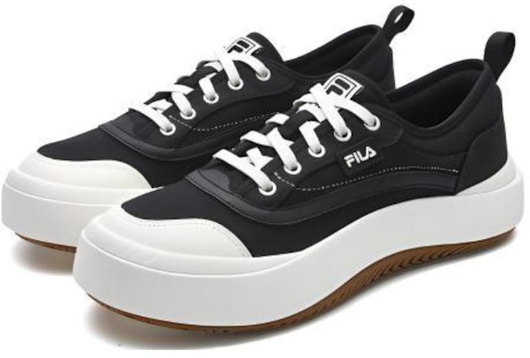 휠라 캔버스 로우 '블랙 컴포트' (or) 휠라 블랙 컴포트 캔버스 F12M421305FBK Lookbook 휠라 캔버스 로우 '블랙 컴포트' (or) 휠라 블랙 컴포트 캔버스 F12M421305FBK