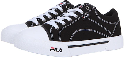 Lookbook Fila 斐樂 低筒帆布板鞋 黑色 韓版