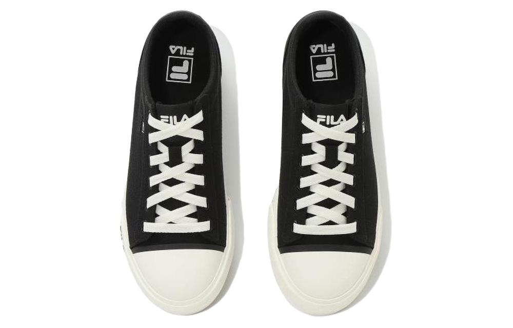 Lookbook FILA Canvas Low 'Black White' 1XM02340G_001