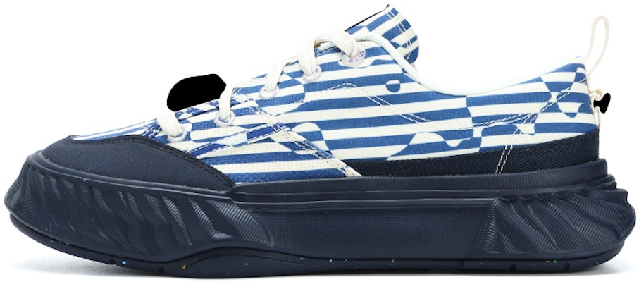 FILA Canvas Low 'Blue White' F12M322307FSA Buy FILA Canvas Low 'Blue White' F12M322307FSA