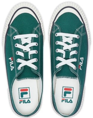 FILA Canvas Low 'Green Korean Edition' 1XM01534D_321 Shop FILA Canvas Low 'Green Korean Edition' 1XM01534D_321