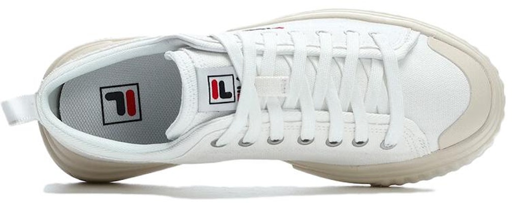 FILA Canvas Low 'Non-Slip Durable' F12M322305FBW Lookbook FILA Canvas Low 'Non-Slip Durable' F12M322305FBW