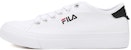 FILA Kanvas Rendah 'Putih Hitam Edisi Korea' FS1SIB1110X_WWT