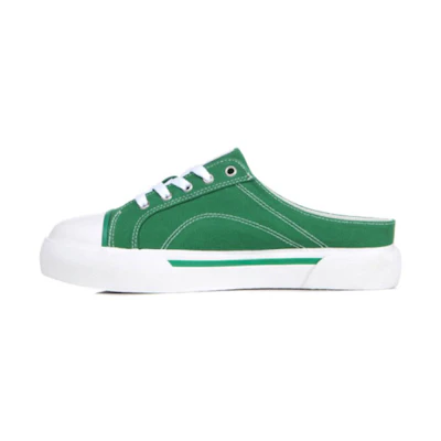 FILA Canvas Low 'White Green Korean Version'