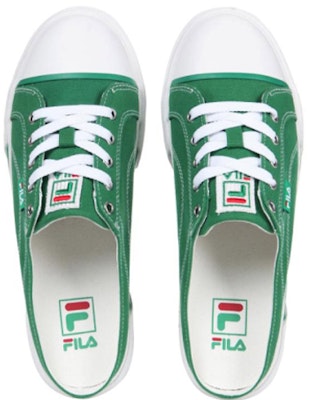 FILA Canvas Low 'White Green Korean Version' FS1SIB1281X_GRN Lookbook FILA Canvas Low 'White Green Korean Version' FS1SIB1281X_GRN