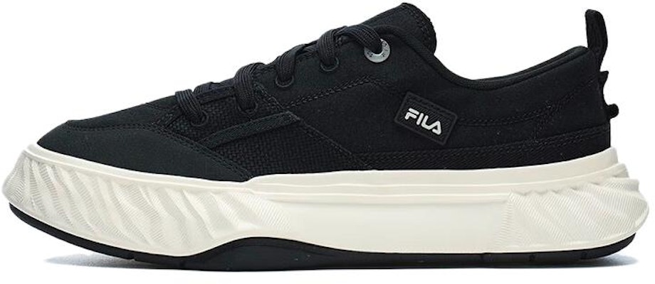 휠라 캔버스 로우 논슬립 튼튼한 운동화 '블랙 화이트' F12M322301FBK Buy 휠라 캔버스 로우 논슬립 튼튼한 운동화 '블랙 화이트' F12M322301FBK