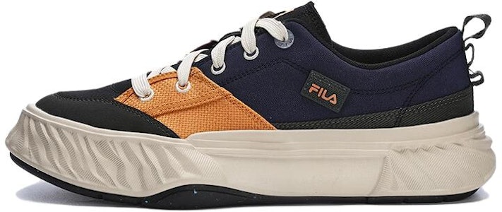 휠라 캔버스 로우 논슬립 슈즈 '블루그린오렌지' F12M322301FMR Buy 휠라 캔버스 로우 논슬립 슈즈 '블루그린오렌지' F12M322301FMR