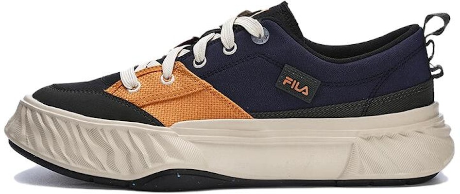 FILA Canvas Low NonSlip Durable Shoes 'Blue Green Orange' F12M322301FMR Buy FILA Canvas Low NonSlip Durable Shoes 'Blue Green Orange' F12M322301FMR