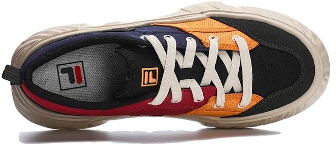 휠라 캔버스 로우 논슬립 슈즈 '블루그린오렌지' F12M322301FMR Order 휠라 캔버스 로우 논슬립 슈즈 '블루그린오렌지' F12M322301FMR