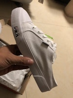 FILA Canvas Slip-On 'White' 1XM00971 FILA Canvas Slip-On 'White' 1XM00971