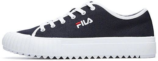 FILA Canvas Sneakers Black/White F52M014404FNV FILA Canvas Sneakers Black/White F52M014404FNV