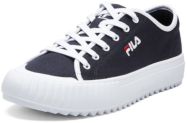 FILA Canvas Sneakers Black/White F52M014404FNV Order FILA Canvas Sneakers Black/White F52M014404FNV