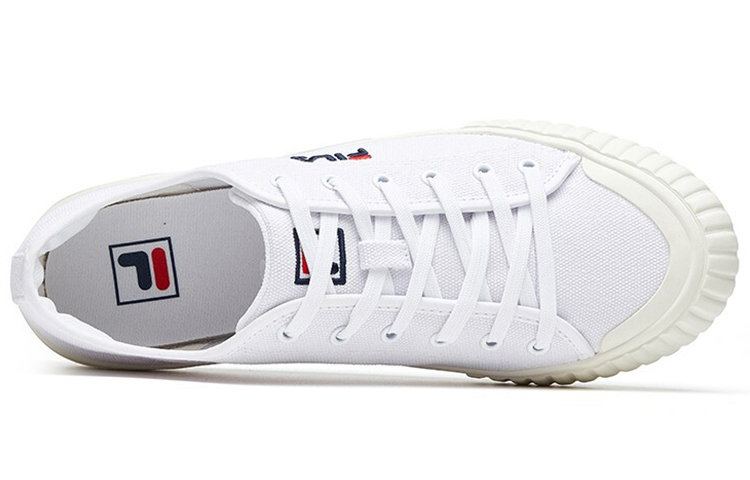Lookbook FILA 帆布运动鞋 黑/白/红 F52M014404FWT