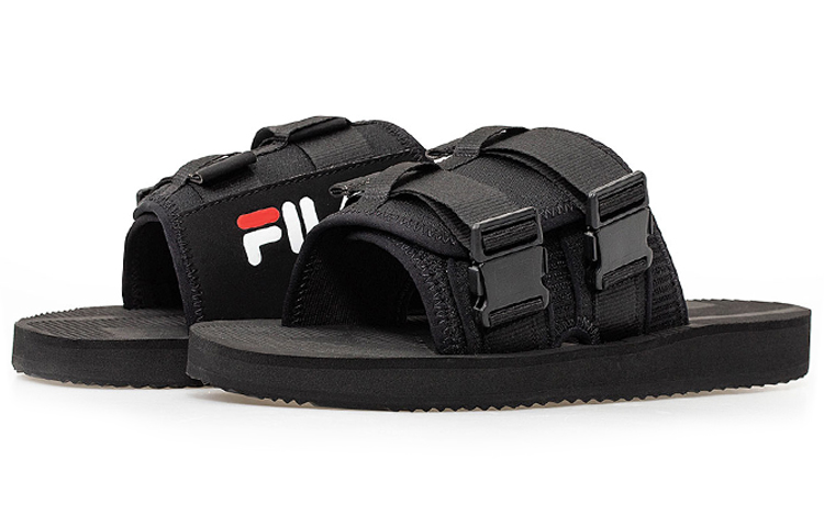 FILA Capri Sports Slipper Black 圖 3