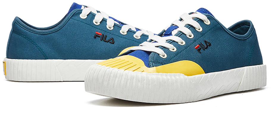 FILA カーブロウ キャンバス 緑 (FILA Kaabu Rou Kyanbasu Midori) T12M024404FAD Shop FILA カーブロウ キャンバス 緑 (FILA Kaabu Rou Kyanbasu Midori) T12M024404FAD