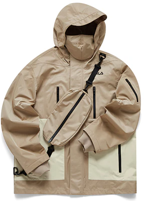 Beg Galas Kasual FILA dengan Jaket Berhud Tenun Khaki T11M113701F-DK Buy Beg Galas Kasual FILA dengan Jaket Berhud Tenun Khaki T11M113701F-DK