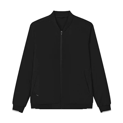 FILA Casual Black Woven Bomber Jacket for Men F11M232707F-BK