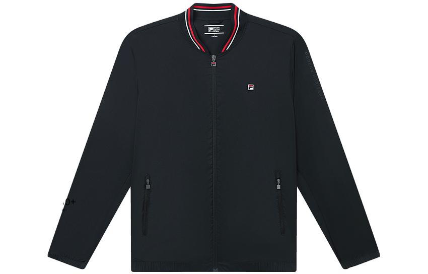 FILA Casual Breathable Baseball Collar Logo Jacket F11M321703F-NV