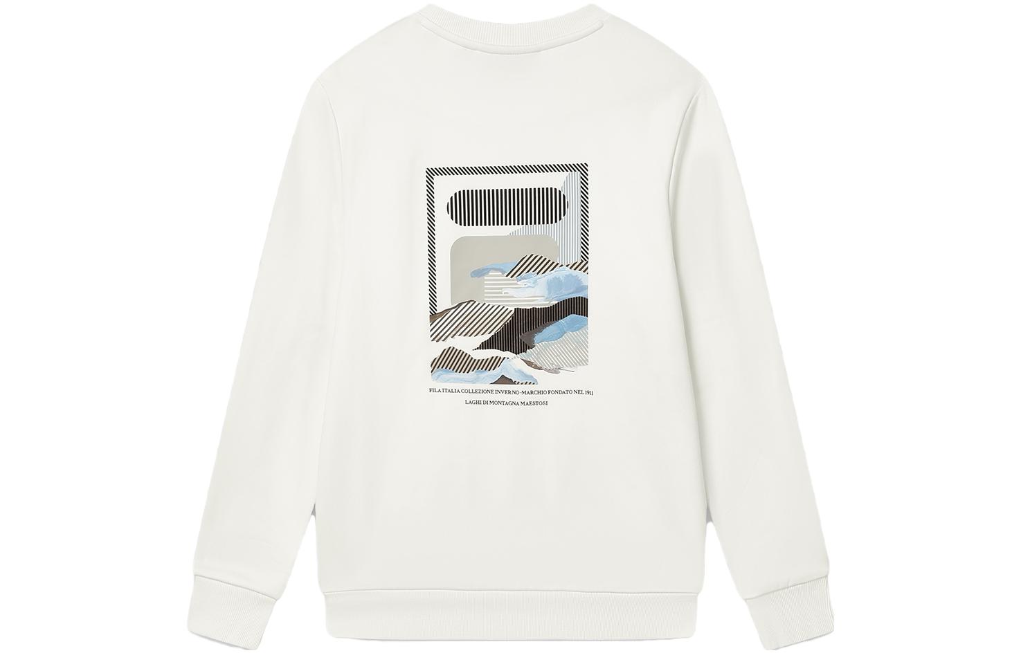 FILA Casual Comfort Sweatshirt for Men F11M348222F-WT