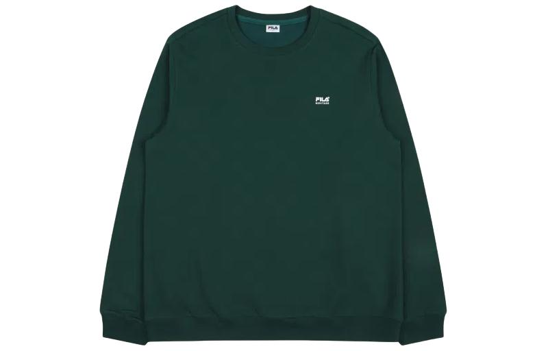 FILA Casual Crewneck Long Sleeve Sweatshirt Dark Green FI4RLF1402M-FGR