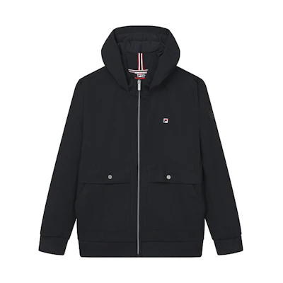 FILA Casual Knit Hoodie Jacket Legend Blue with Sports Logo F11M211503F-NV