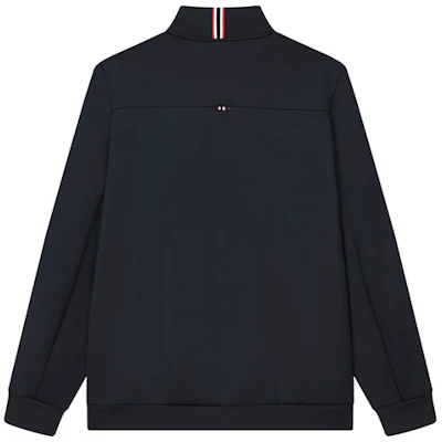 FILA 休闲标志针织夹克 传奇蓝 F11M211508F-NV Lookbook FILA 休闲标志针织夹克 传奇蓝 F11M211508F-NV