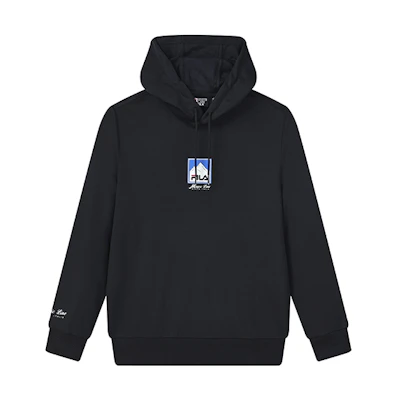 FILA Casual Logo Print Hoodie Legacy Blue F11M138203F-NV