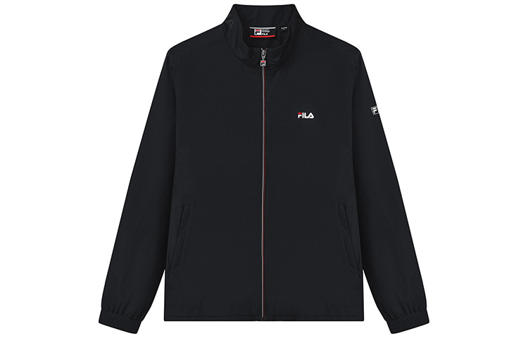 FILA Casual Logo Print Woven Jacket - Legendary Blue F11M231706F-NV