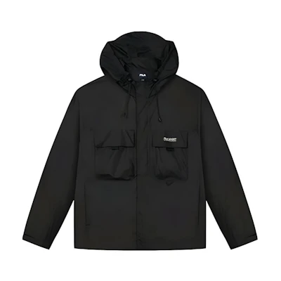 FILA Casual Loose Fit Hoodie Jacket - Monsoon Gray F71M429704F-DY