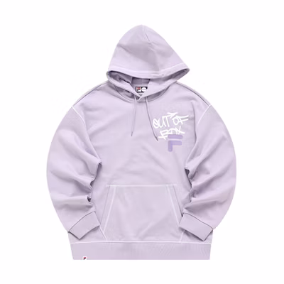 FILA Casual Loose Fit Hoodie Unisex - Mystic Purple T11U216202FVT