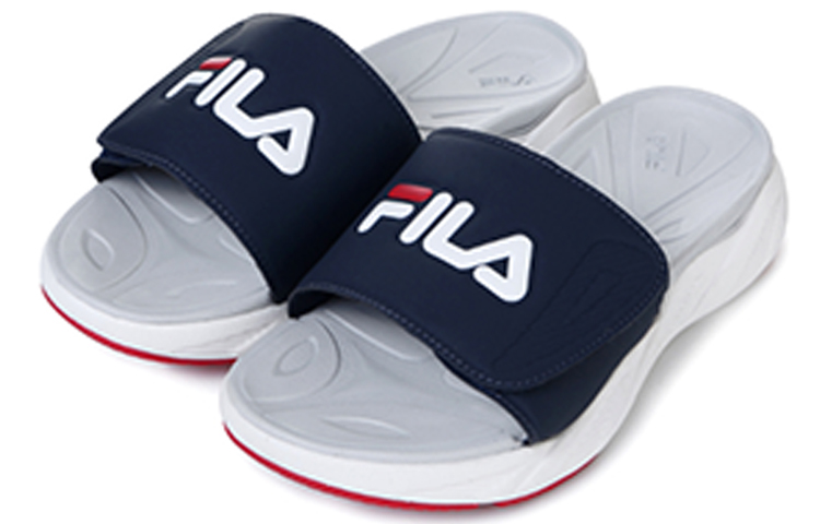 Order FILA Casual Outdoor Slippers ''Wit Blauw Koreaanse Editie'' 1SM00808_253