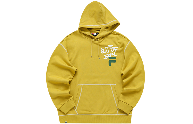 FILA Casual Oversized Hoodie Couple Style - Nanfey Yellow T11U216202FYE