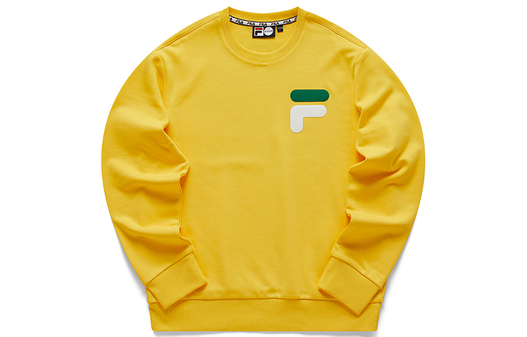 FILA Casual Pullover Sweatshirt Forsythia Yellow T11M042230F-YE