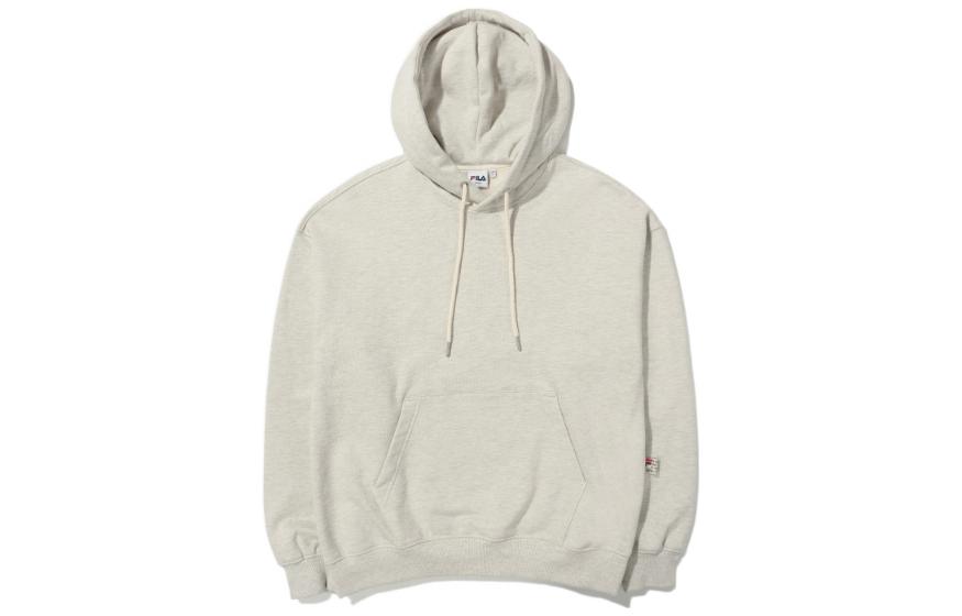 FILA Casual Sports Hoodie White Unisex Long Sleeve FE2POE5106X-OTL