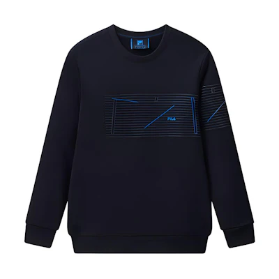 FILA Casual Sports Pullover Sweatshirt - Legend Blue F11M042207F-NV