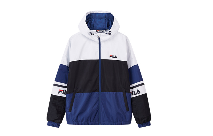 FILA Casual Woven Jacket in Porcelain Blue F11M018705F-DB