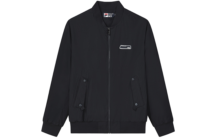 FILA Casual Woven Solid Jacket in Legend Blue F11M138701F-NV