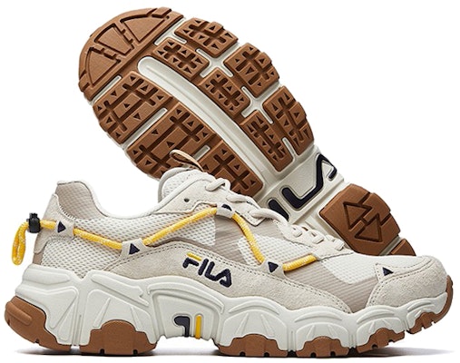 Kasut Sukan Kasual FILA Cat Claw 'Kelabu Putih Kuning'. F12M034129FTS Shop Kasut Sukan Kasual FILA Cat Claw 'Kelabu Putih Kuning'. F12M034129FTS