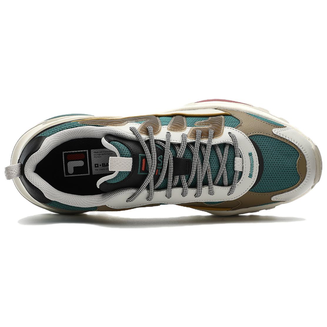 FILA Cella Sneakers 'Beige Green Brown' 圖 3