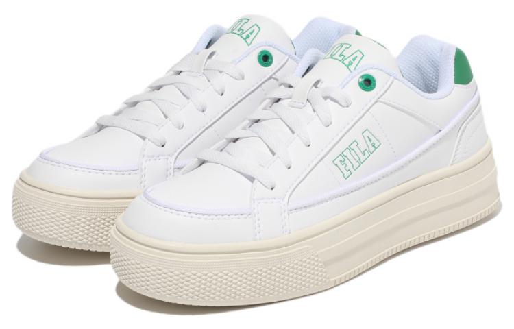 FILA Low-Top Interpair Sneakers 'White Green' 圖 3