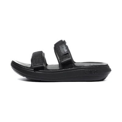 FILA Chunky Platform Velcro Slide 'Black'