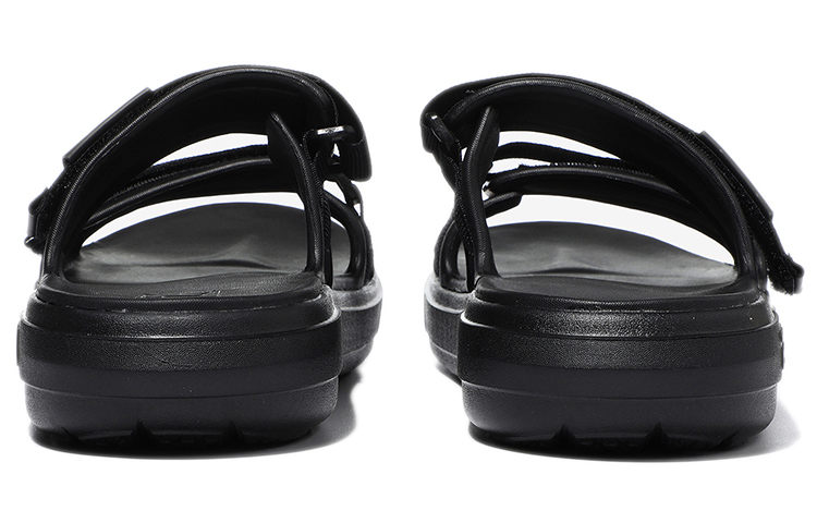 FILA Chunky Platform Velcro Slide 'Black' 圖 5