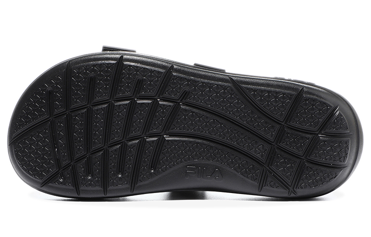 FILA Chunky Platform Velcro Slide 'Black' 圖 6