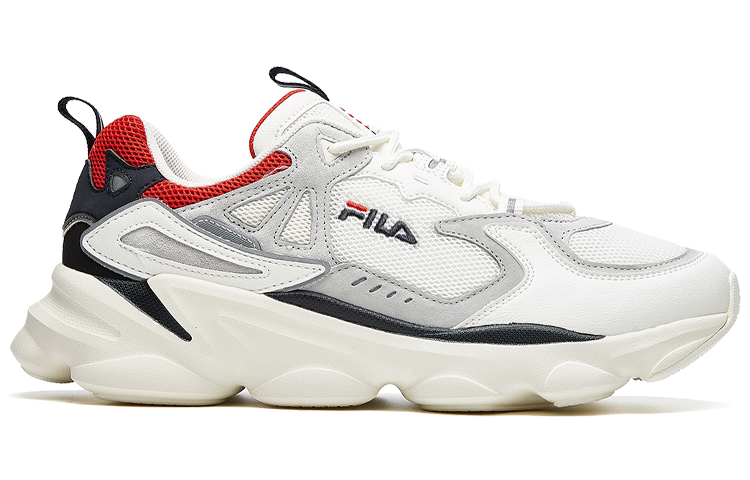 FILA Chunky Sneakers White/Red 圖 2