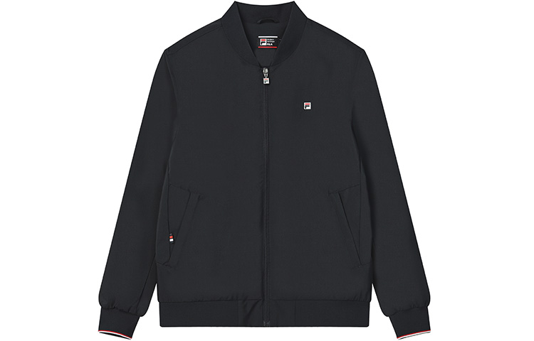 FILA Classic Blue Baseball Collar Casual Woven Jacket F11M241701F-NV