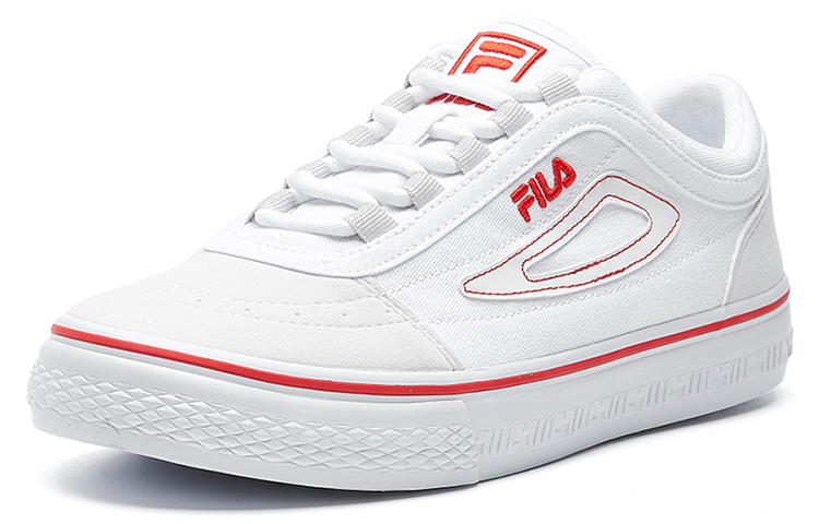 Order FILA CLASSIC BOARDER scarpe da skate in tela Bianco/Rosso F12M034423FWT